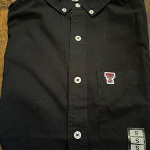 Texas Tech Short Sleeve Button Down